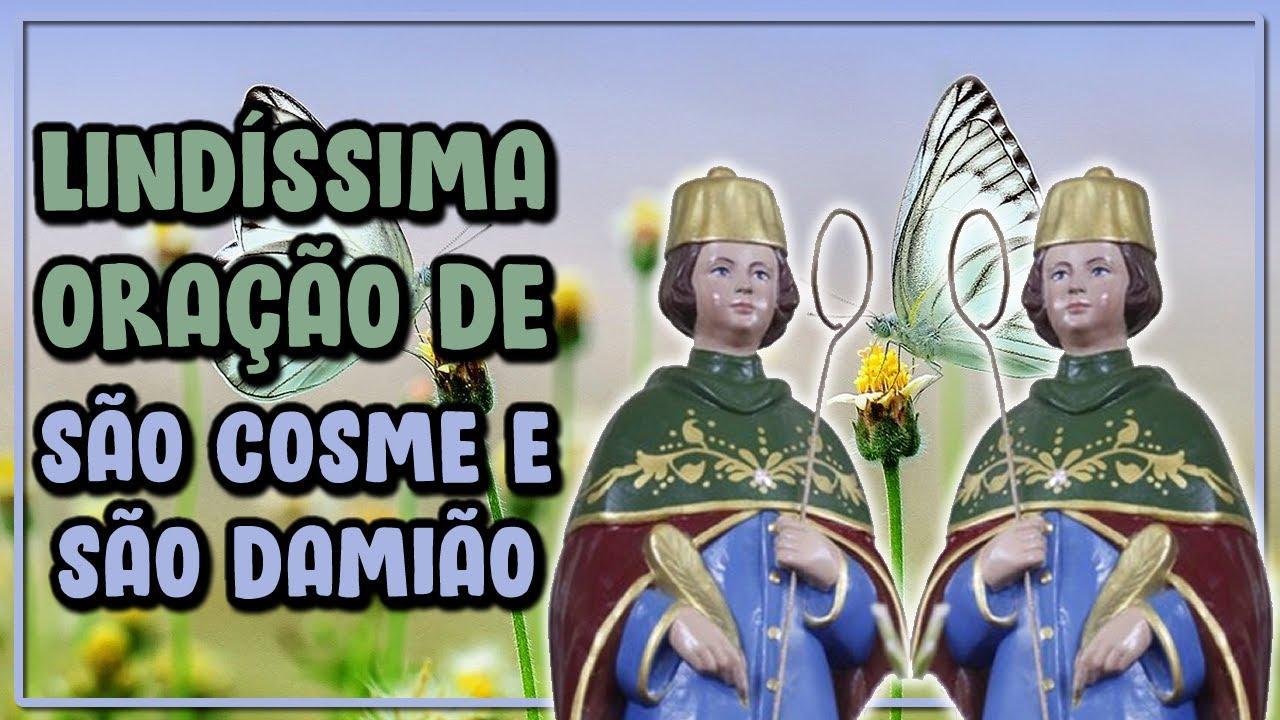 Oração para São Cosme e São Damião